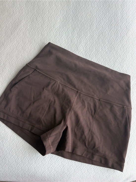 lululemon athletica Pants - Lululemon Align - Women's High-Waist Chocolate Brown Active Shorts